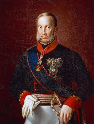 Porträt von Franz I. von Beiden Sizilien von Giuseppe Cammarano