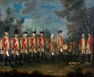Lord George Lennox, Oberst des 25. Regiments zu Fuß, ca. 1771 von Giuseppe Chiesa