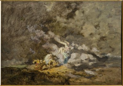 Flucht nach Ägypten von Giuseppe Graziosi