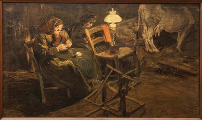 Im Kuhstall von Giuseppe Graziosi