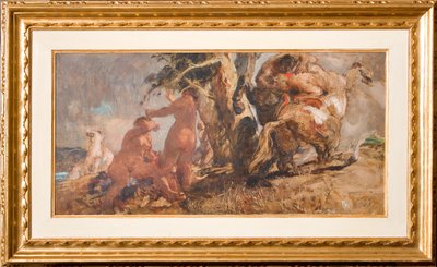 Die Badenden und ein Zentaur von Giuseppe Graziosi