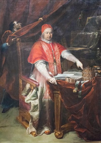 Papst Benedikt XIV. von Giuseppe Maria (1665 1747) Crespi