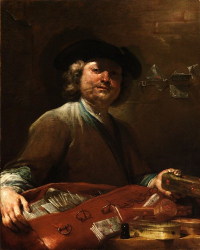 Der Briefträger von Giuseppe Maria Crespi
