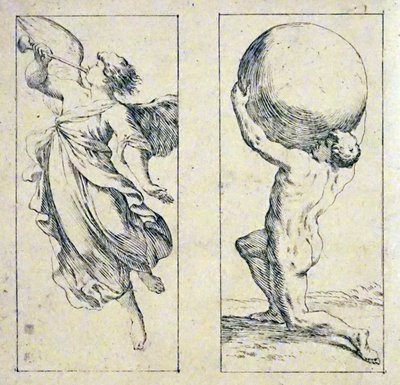 Tarotkarten aus dem 17. Jahrhundert von Giuseppe Maria Mitelli von Giuseppe Maria Mitelli
