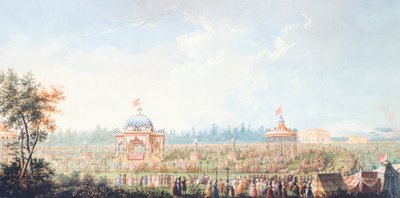 Rennen in Cascine von Giuseppe Maria Terreni