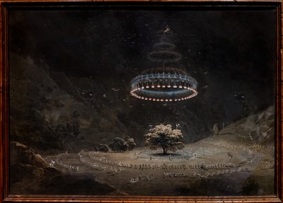 Der Walnussbaum in Benevento (Hexensabbat) von Giuseppe Pietro Bagetti