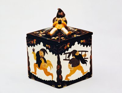 Schachtel mit Gnom von Giuseppe Porcheddu