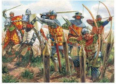 Hundertjähriger Krieg: Britische Soldaten von Giuseppe Rava