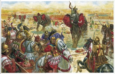 Der Elefantenweg nach Zama, Zweiter Punischer Krieg von Giuseppe Rava