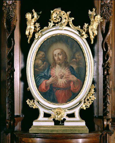 Das Heilige Herz Christi, aus der Kapelle des Internats, 1766 von Giuseppe Varotti