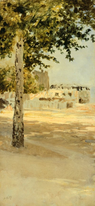 In der Nähe von Paris, von Giuseppe de Nittis von Giuseppe or Joseph de Nittis