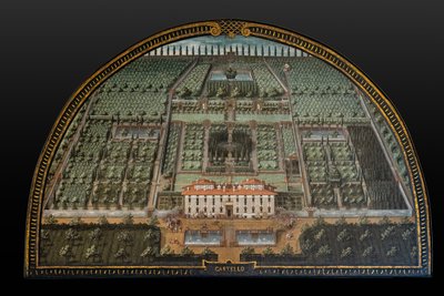 Medici-Villa Castello von Giusto Utens