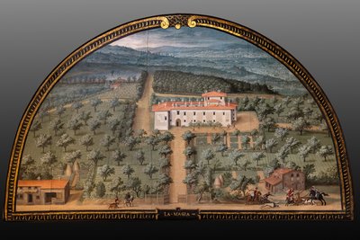 Die Medici-Villa La Magia von Giusto Utens