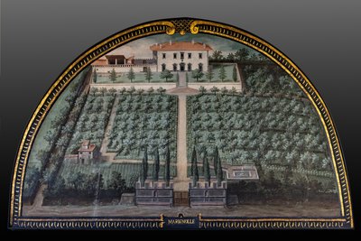 Die Medici-Villa von Marignolle von Giusto Utens