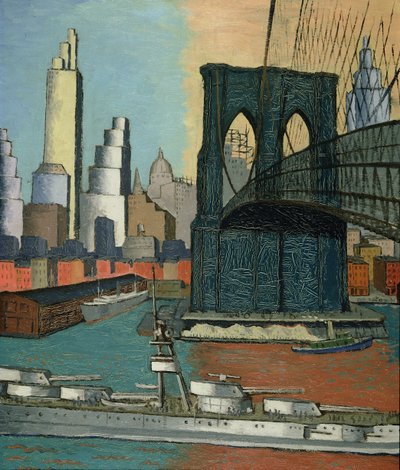Brückenturm, 1929 von Glenn O Coleman