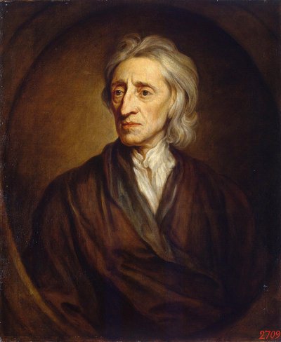 Porträt von John Locke von Godfrey Kneller