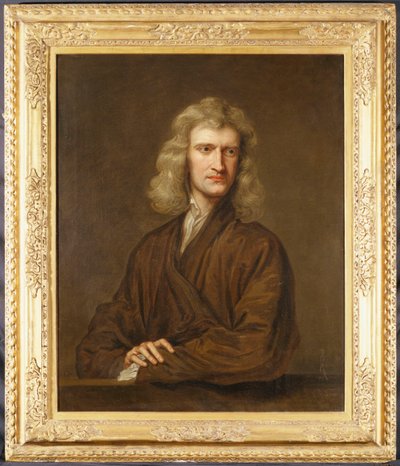 Porträt von Sir Isaac Newton von Godfrey Kneller