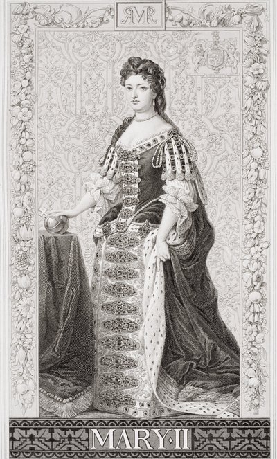 Königin Maria II. (1662-94) aus 