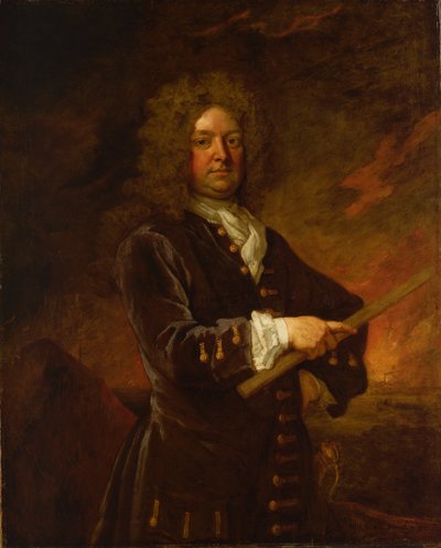 Vizeadmiral Sir John Leake (1656-1720), spätes 17. bis frühes 18. Jahrhundert von Godfrey Kneller