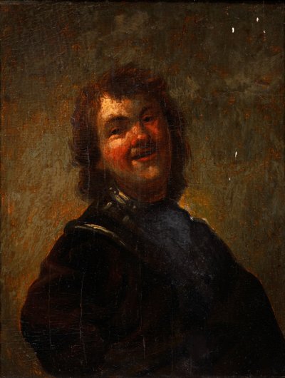 Rembrandt lachend, 1658 von Godfried Cornelisz Schalcken