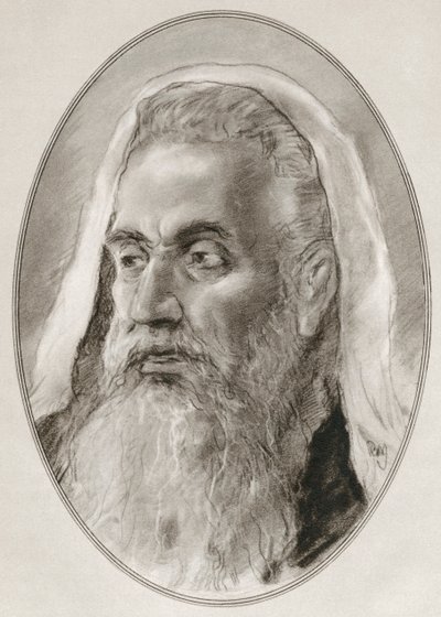 Jesaja, jüdischer Prophet des 8. Jahrhunderts v. Chr., aus Living Biographies of Religious Leaders von Gordon Ross