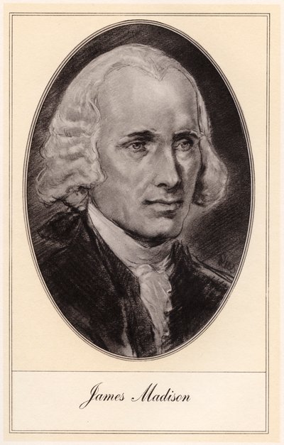 James Madison, vierter Präsident der Vereinigten Staaten, frühes 20. Jahrhundert von Gordon Ross