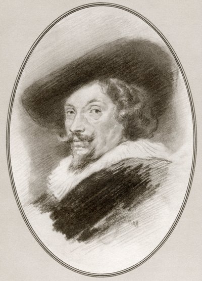 Sir Peter Paul Rubens, aus Living Biographies of Great Painters von Gordon Ross