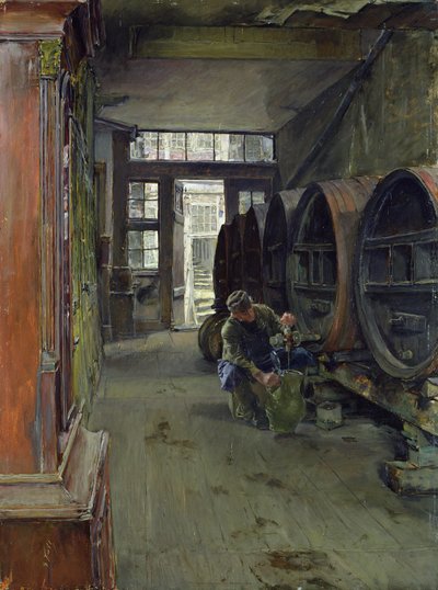 In der Essigfabrik in Hamburg, 1891 von Gotthardt Johann Kuehl