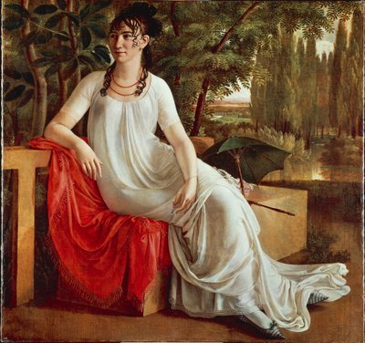 Frau Wilhelmine von Cotta, von Christian Gottlieb Schick von Gottlieb Schick