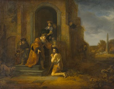 Die Rückkehr des verlorenen Sohnes, ca. 1640-1642 von Govaert Flinck