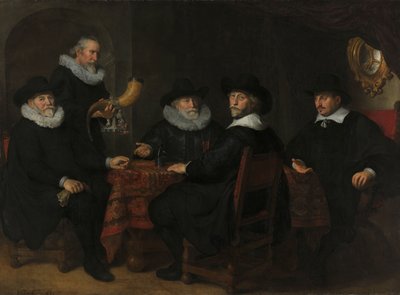 Vier Gouverneure der Arquebusiers
