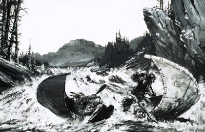 Alexander Mackenzie beginnt seine Suche nach einer Route durch Kanada mit einer haarsträubenden Flussfahrt von Graham Coton