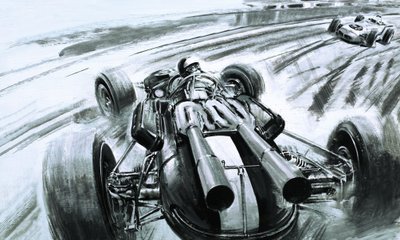 Kein Brite hatte das Indianapolis 500 gewonnen, bis Jim Clark in seinem Lotus Ford von Graham Coton