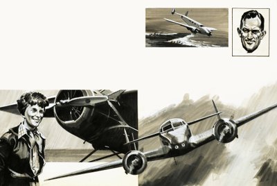 Das mysteriöse Verschwinden von Amelia Earhart von Graham Coton