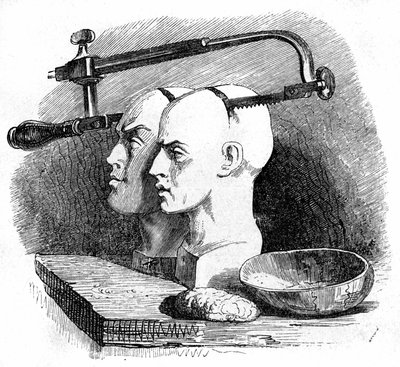 Illustration für Gullivers Reisen von Jonathan Swift von Grandville (1803 47)