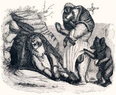 Die Löwin und der Bär (La lionne et l