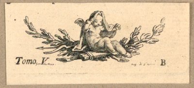 Amor mit Schleier von Gravelot