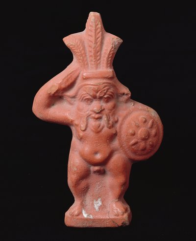 Statuette des ägyptischen Hausgottes Bes von Greco Roman