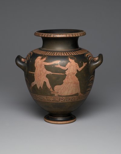 Attische rotfigurige Stamnos, 440-430 v. Chr. von Greek