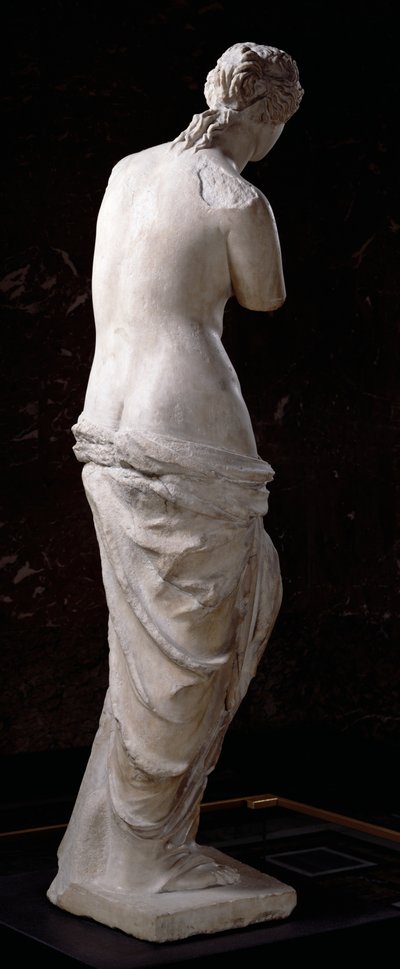 Rückansicht von Aphrodite, der 