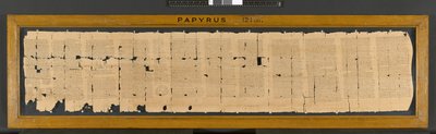 Ibis-Zauber aus Papyrus 121, 3. Jahrhundert von Greek School