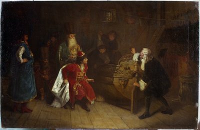 Der Großvater der russischen Flotte von Grigori Grigoryevich Myasoedov