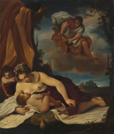 Caritas von Guercino (1591-1666)