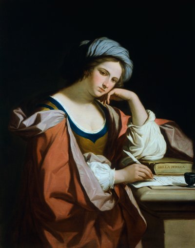 Persische Sibylle, von Felice Giani von Guercino