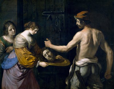 Salome erhält den Kopf von Johannes dem Täufer von Guercino (1591 1666)