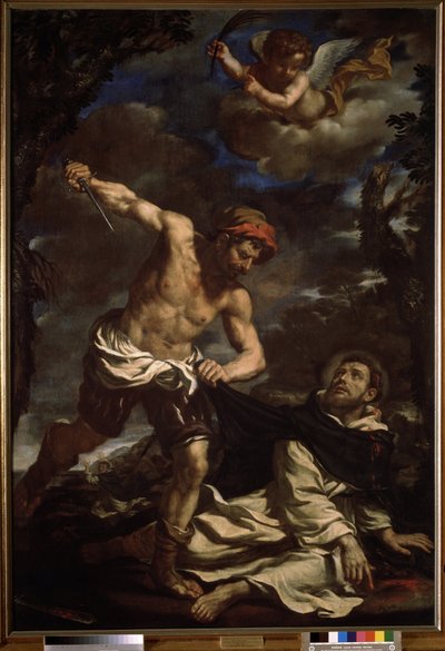 Das Martyrium des heiligen Petrus von Guercino (1591 1666)