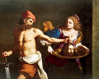 Salome erhält den Kopf von Johannes dem Täufer, von Giovanni Francesco Barbieri, genannt Guercino von Guercino (1591 1666)