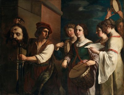 Der Triumph Davids von Guercino