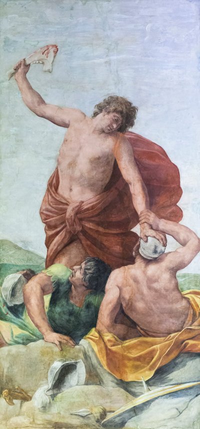 Deckenfresken des Raumes der Aldobrandini-Hochzeit, Szenen aus den Geschichten von Samson von Guido Reni