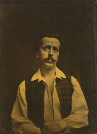 Schmerzhafte Erinnerung oder schmerzhafte Gedanken, 1854-1856, gedruckt 1862 von Guillaume-Benjamin-Armand Duchenne de Boulogne